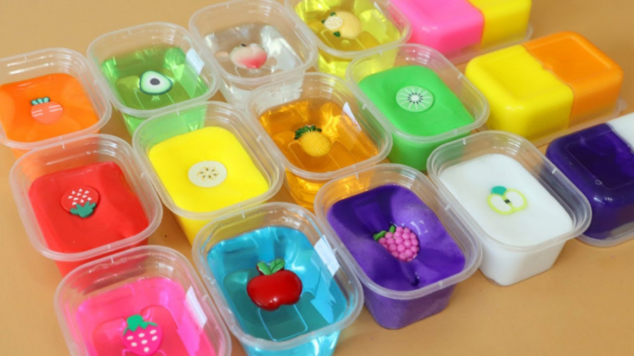 مخلوط انواع اسلایم میوه ای