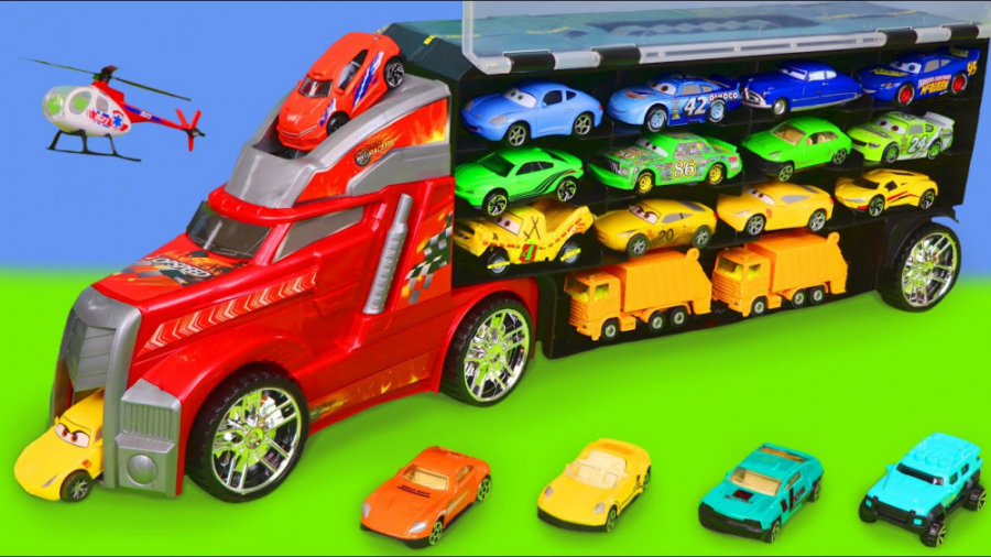 کارتون ماشین بازی:: کامیون ماش...