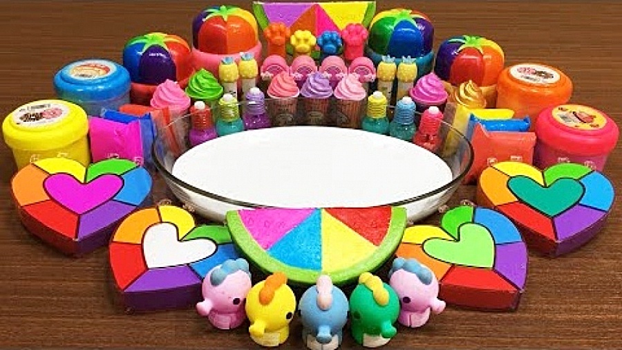 آموزش مخلوط کردن اسلایم سرگرمی...