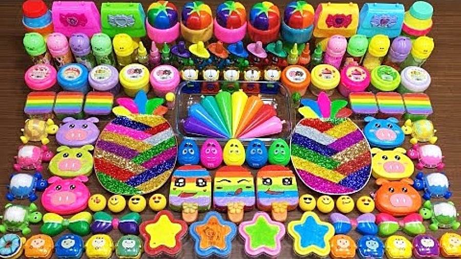 اسلایم بازی  مخلوط کردن اسلایم...