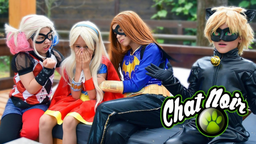 نمایش هارلی کویین  لیدی باگ  ک...