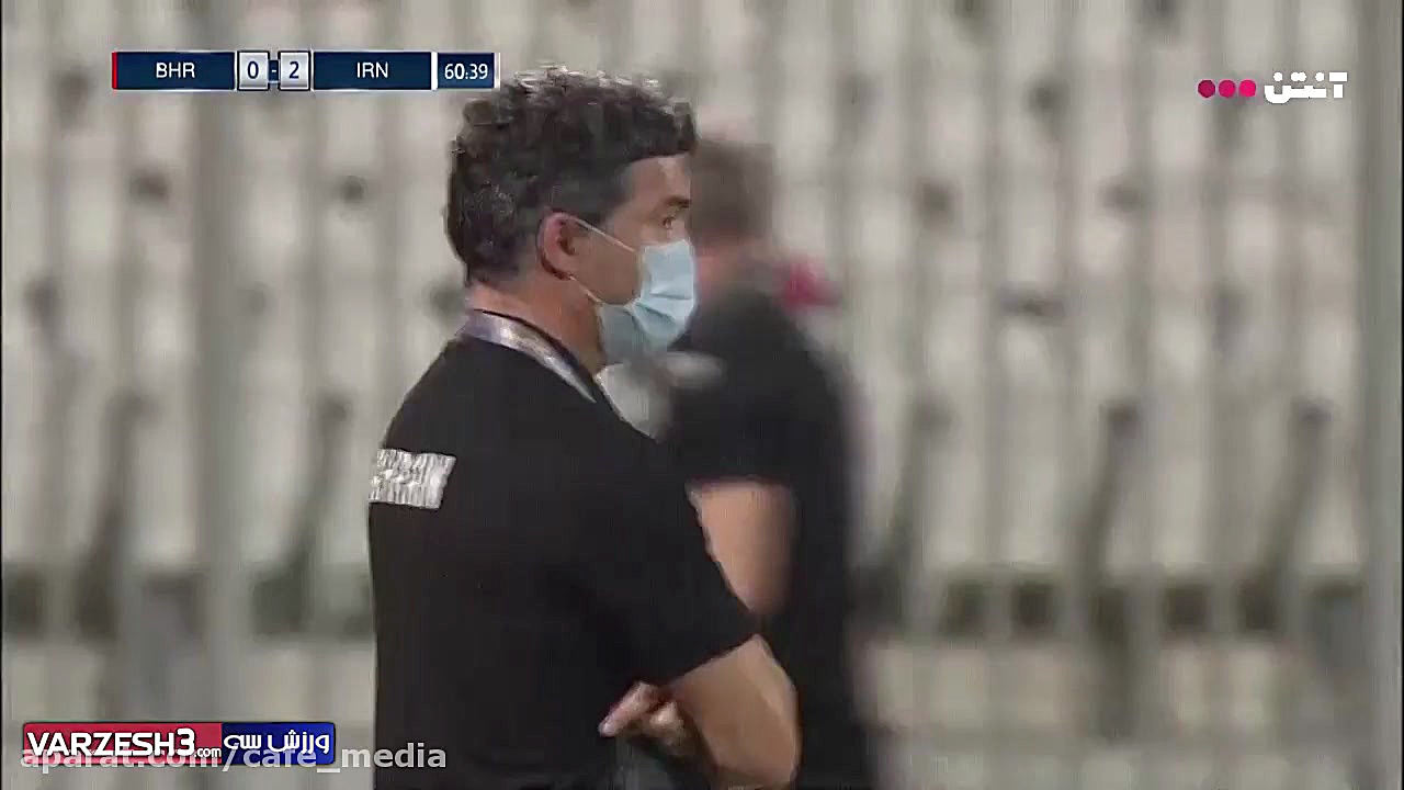 خلاصه بازی ایران 3  0 بحرین (د...