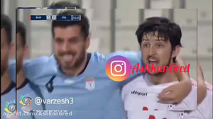 گل های تیم ملی ایران 3 0 Ashka...