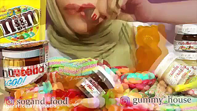 آسمر فود سوگند خوردن چیزای رنگ...