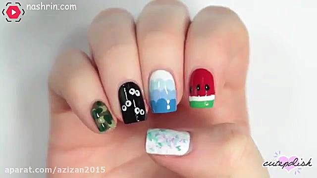 آموزش طراحی ناخن  دیزاین ناخن...