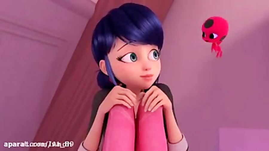 دختر کفشدوزکی و گربه سیاه دوبل...