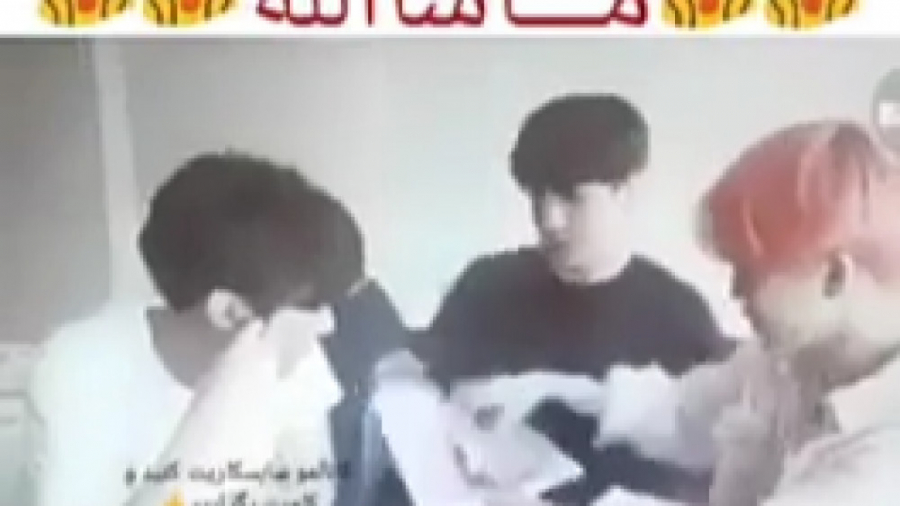 فارسی حرف زدن بلک پینک و بی تی...