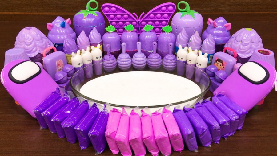 مخلوط اسلایم میکاپ تم بنفش