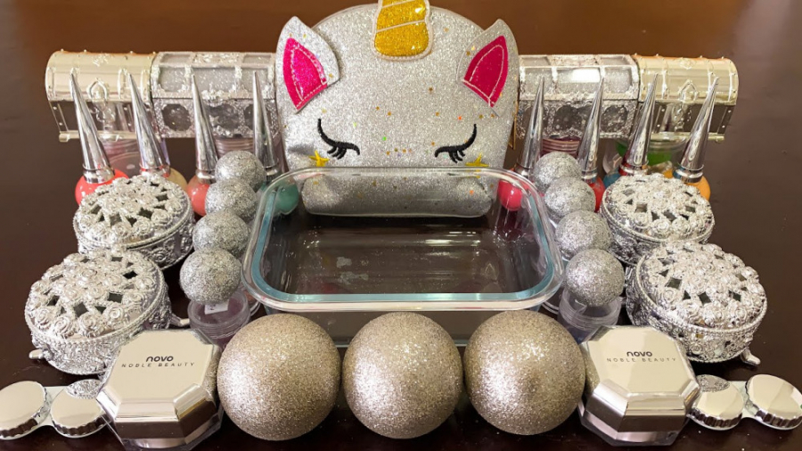 یونیکورن اسلایم نقره ای