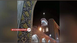 نقاره زنی در حرم مطهر رضوی بمن...