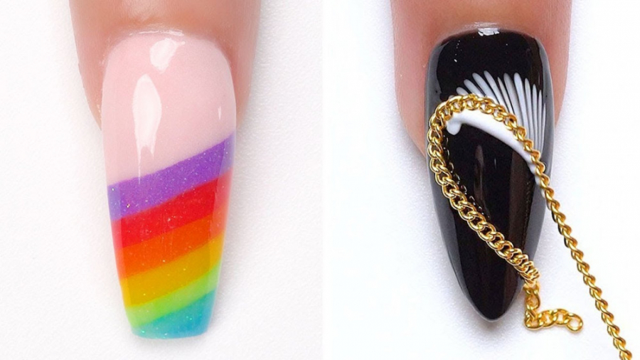 آموزش طراحی ناخن با اکرولیک::...