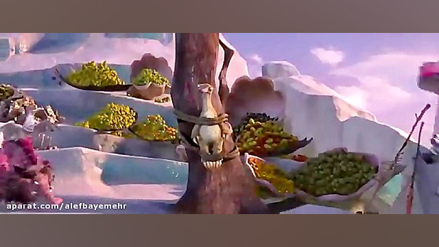 بخشی از انیمیشن عصر یخبندان 4
