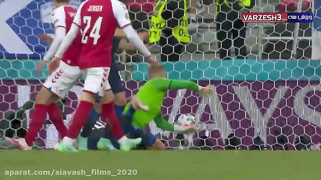 خلاصه بازی دانمارک 0  فنلاند 1...