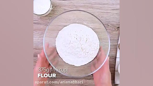 طرز تهیه نان شیرمال محلی و خان...