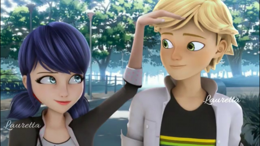 پیک نیک مرینت و آدرین در پارک...