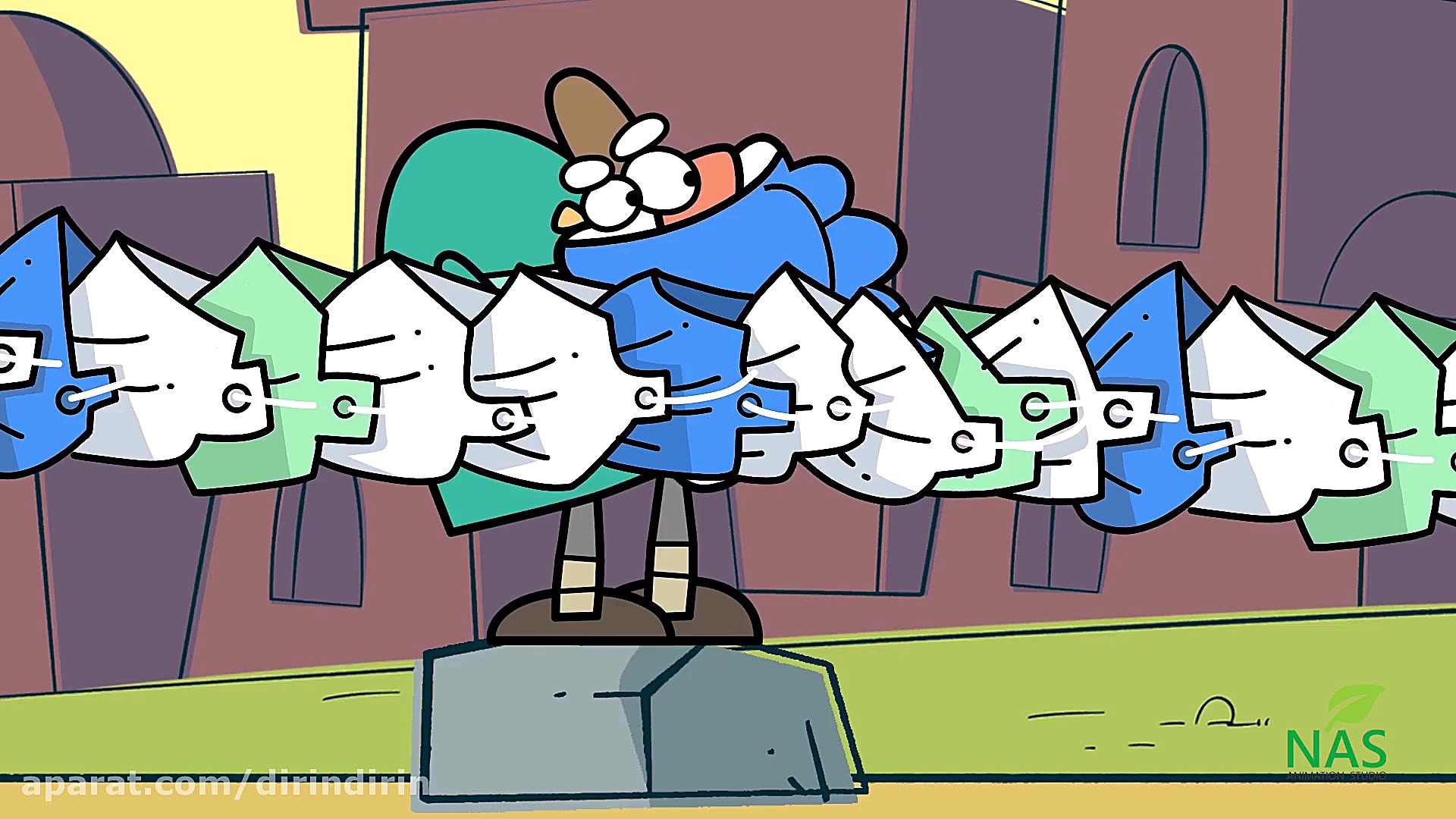 دیرین دیرین  مرد هزار ماسکه