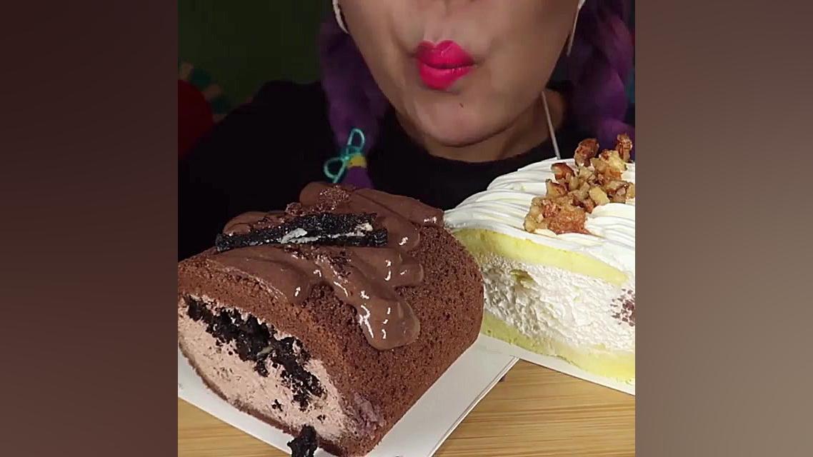 چالش غذا)خوردن کیک