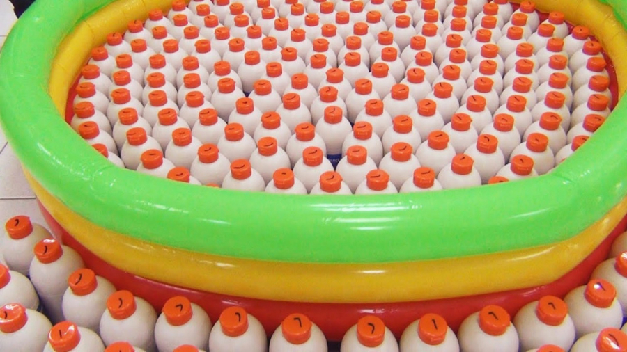 چالش ساخت اسلایم بزرگ دخترونه...