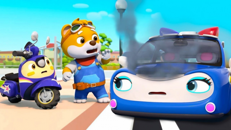 کارتون بیبی باس:: ماشین پلیس خ...