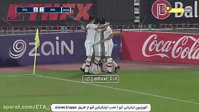 گل اول ایران به عراق