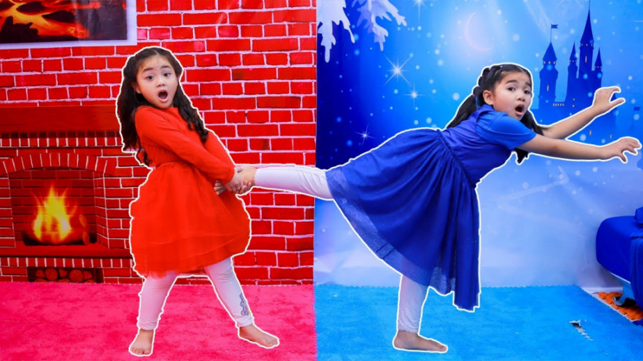 چالش گرمایی سرمایی دخترونه