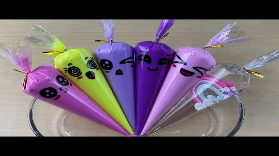 مخلوط اسلایم بازی با اسلایم سر...