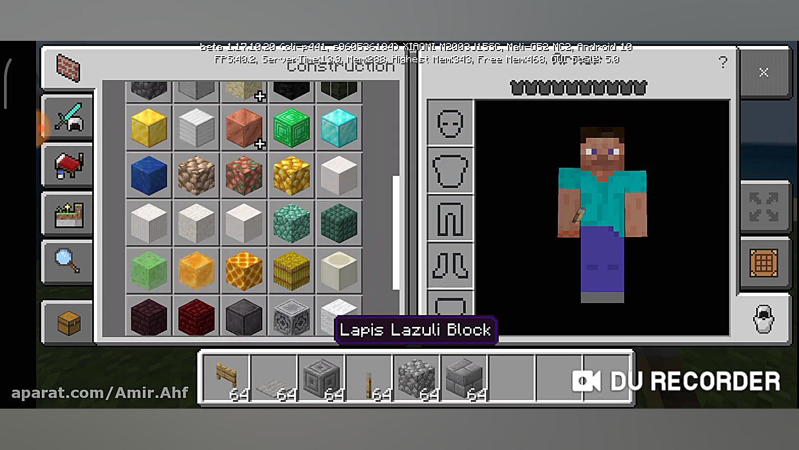 ساخت در نامرعی داخل مانکرافت