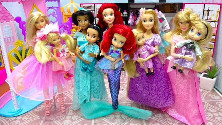 سریال باربی و پرنسسهای دیزنی