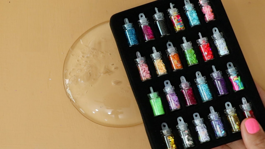 اسلایم اکلیلی  خمیر کلی  اسلای...