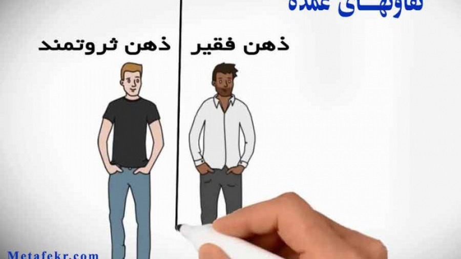 تفاوت ذهن فقیر و ثروتمند