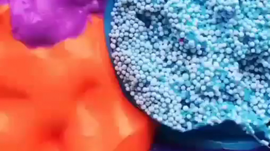 مخلوط کردن چند تا اسلایم