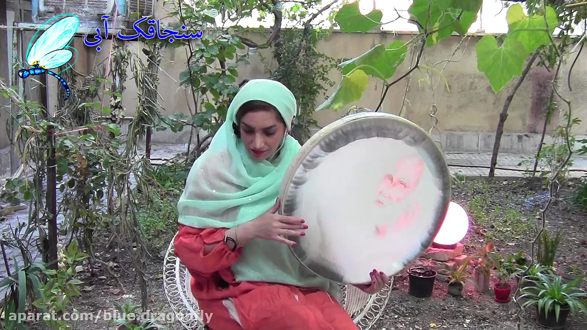 مولودی ولادت امام رضا  دف نواز...