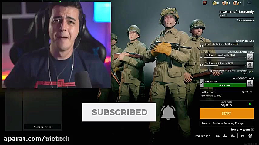 جدید ترین گیم پلی با اریا کئوک...