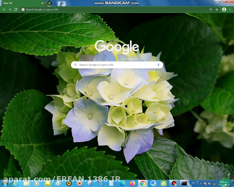 اموزش تغییر زمینه گوگل کروم