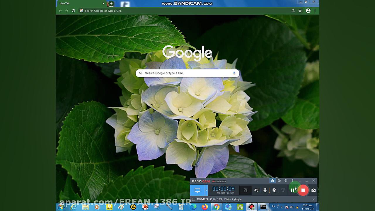 اموزش تغییر زمینه گوگل کروم