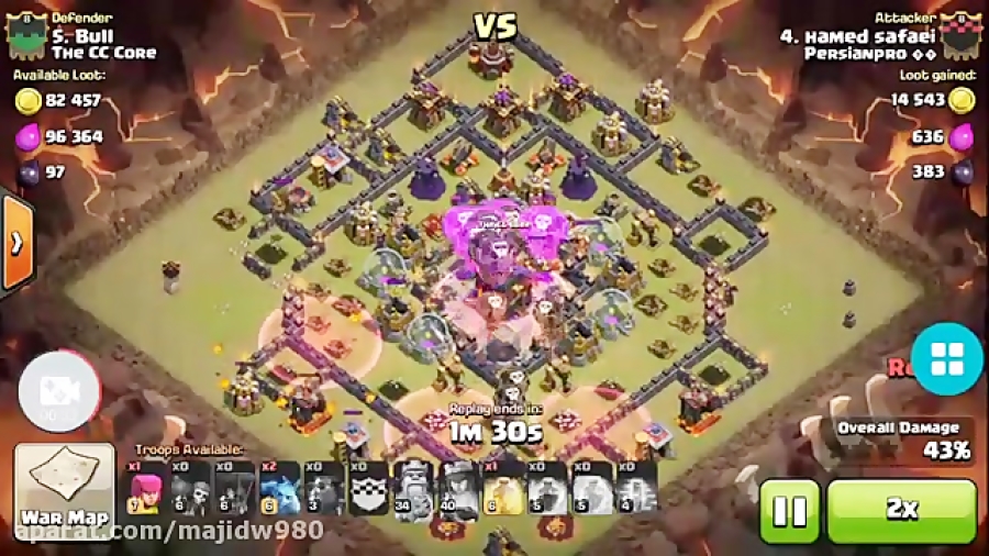 اتک کلش اف کلنز