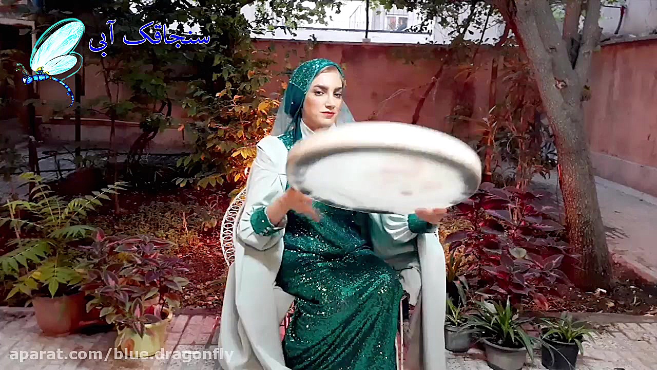 دف نوازی آهنگ امام رضا  مولودی...