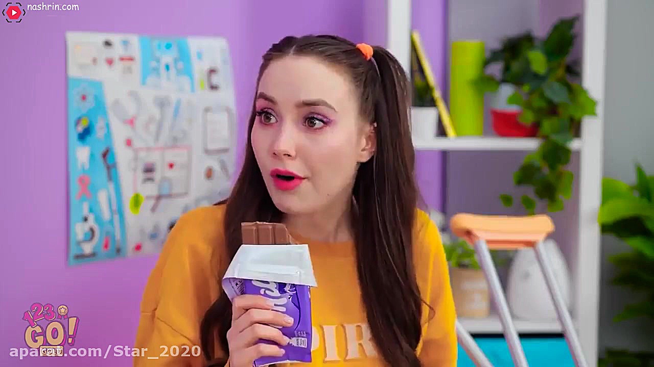 ترفندهای 123 go  خوردن خوراکی...