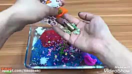 مخلوط کردن اسلایم