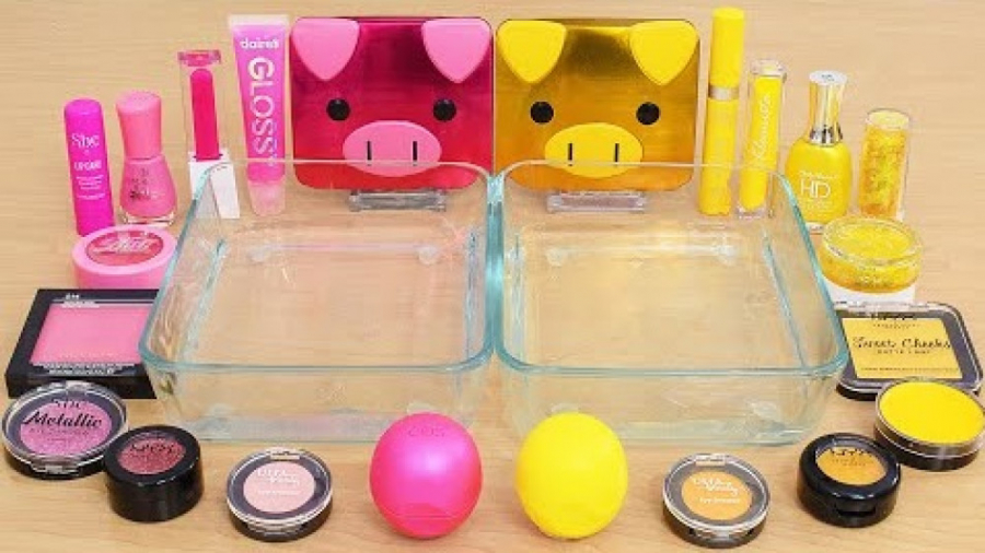 اسلایم میکاپ شفاف | تم زرد و ص...