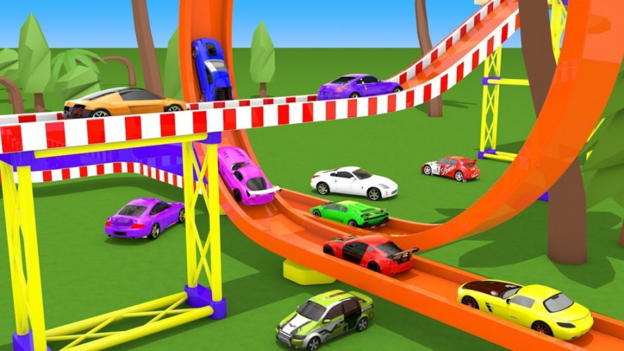 کارتون ماشین بازی:: جاده های پ...