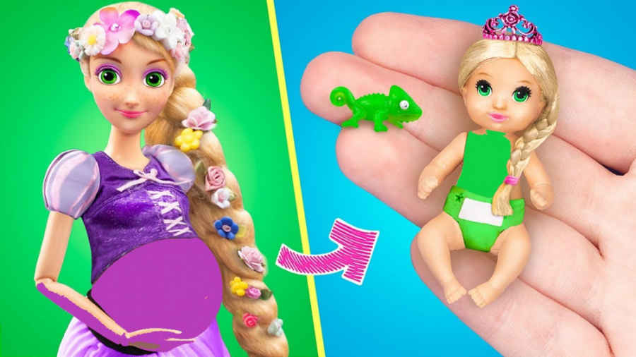 15 ایده جالب برای راپنزل و نوز...