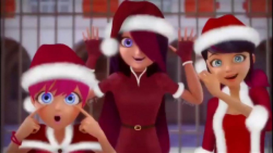 جشن کیریسمس مرینت با دوستانش م...