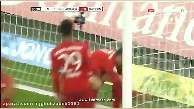 گل ریبری به مونشن گلادباخ