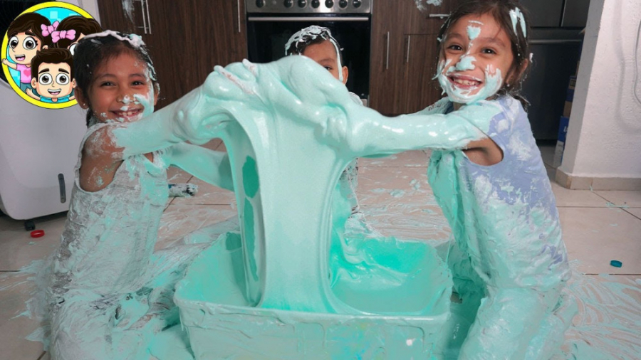 چالش اسلایم دخترونه پسرونه