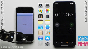 مقایسه سرعت آیفون ۱۲ با اولین...