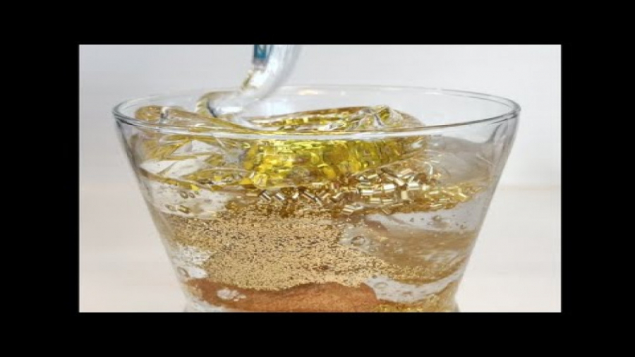 اسلایم اکلیلی طلایی