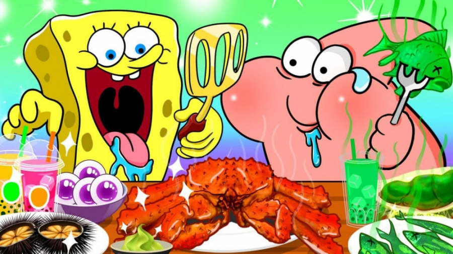 رقابت باب اسفنجی  پاتریک