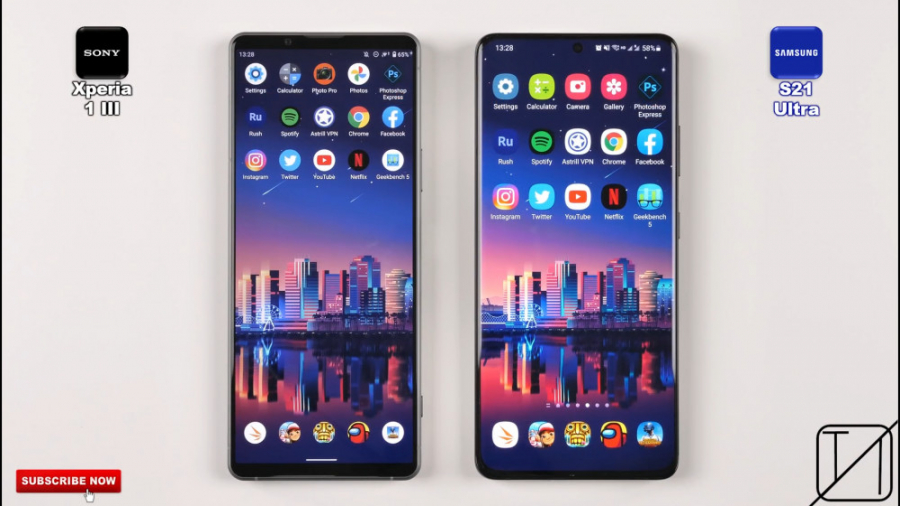 تست سرعت دو گوشی Sony Xperia 1...