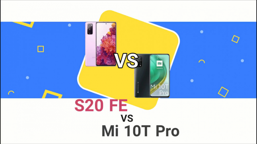 مقایسه s20 fe سامسونگ و mi 10t...